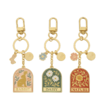 Custom metal keychain with engraved design - ForgeCrafts product photo 7