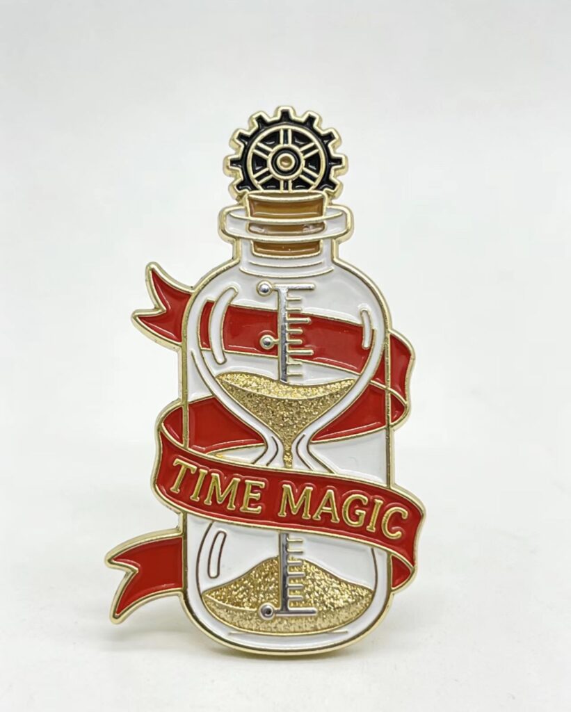Custom metal badge with enamel finish - ForgeCrafts product photo 4