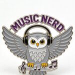 Custom metal badge with enamel finish - ForgeCrafts product photo 3