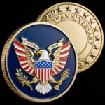 Custom commemorative coin with engraved design - ForgeCrafts product photo 5