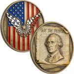 Custom commemorative coin with engraved design - ForgeCrafts product photo 6