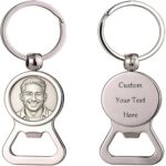 Custom metal bottle opener with custom branding - ForgeCrafts product photo 2
