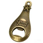 Custom metal bottle opener with custom branding - ForgeCrafts product photo 5