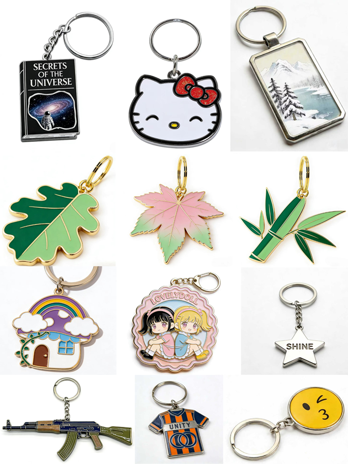 Personalized bookmark metal sample for school and stationery gifts