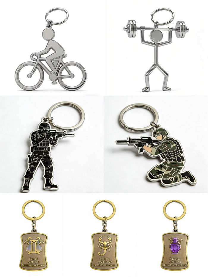 Bulk custom metal bookmark design detail with brass and stainless options