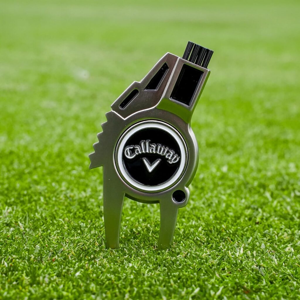 Custom golf accessories — ball markers, divot tools, hat clips