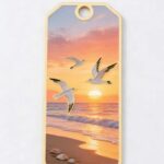 Custom metal bookmark with engraved design - ForgeCrafts product photo 5