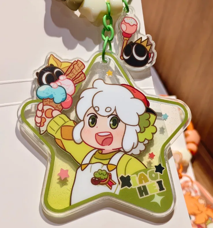 Acrylic keychain case sample 1