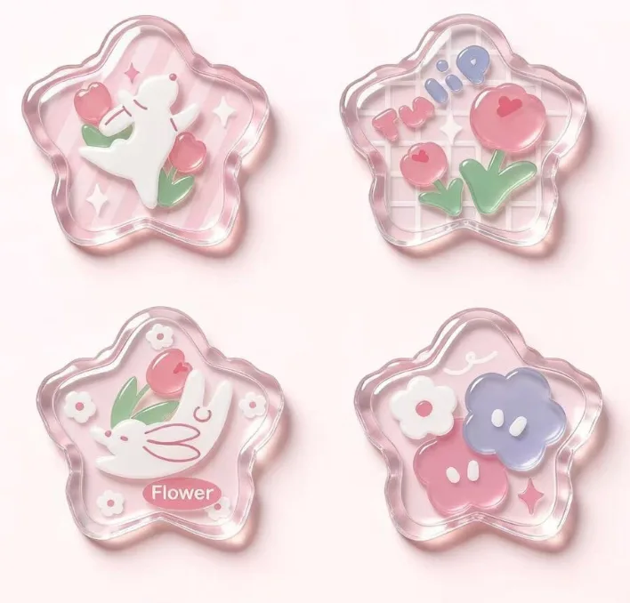 Acrylic keychain case sample 6