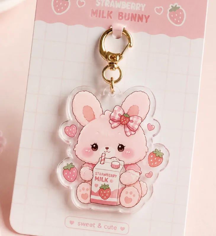 Acrylic keychain case sample 9