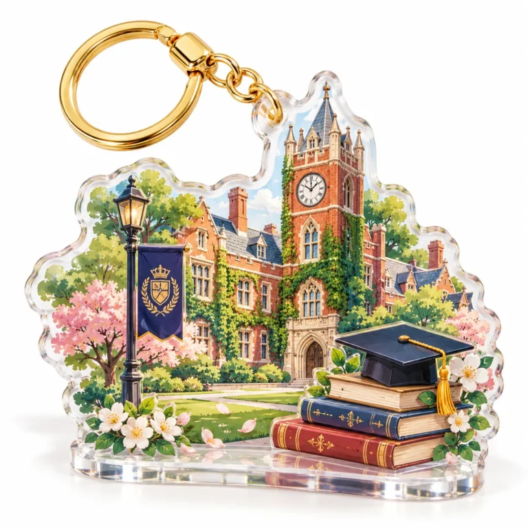 Custom acrylic keychain sample 3